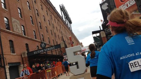Touch Brooks Robinson's #5, my absolute hero? I cried.