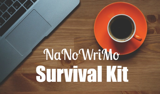 My NaNoWriMo Survival Kit - #writing #amwriting